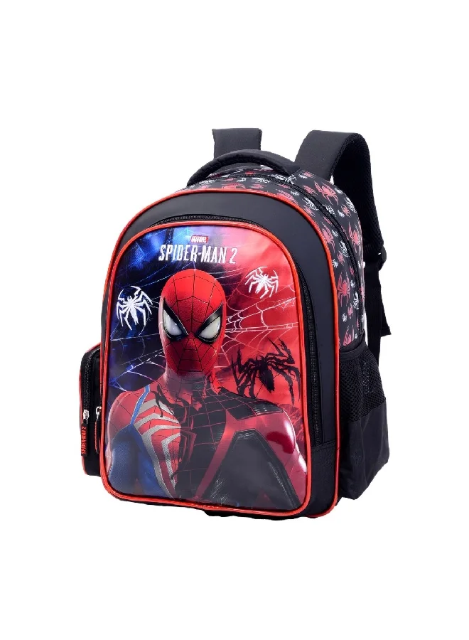 MARVEL Spiderman Zipper Closure Adjustable Shoulder Strap Kids Backpack Multicolour 41 x 13 x 31 cm FKST-32022